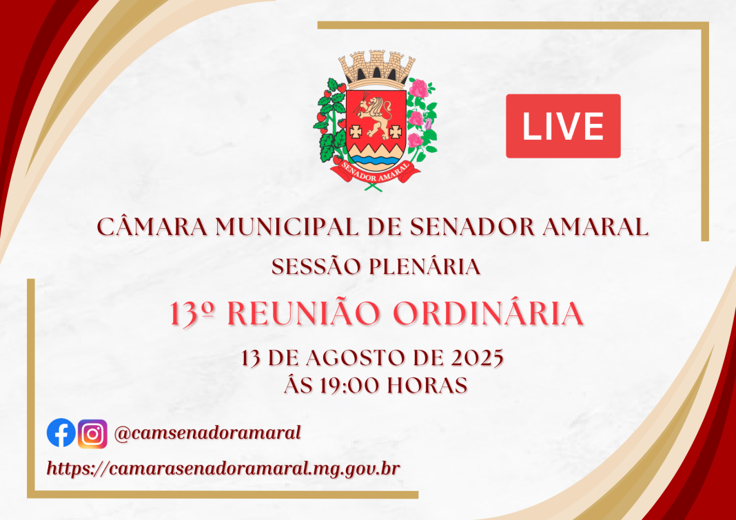 Convite Reunião Ordinária 13